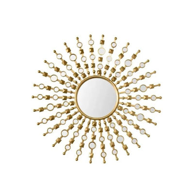 Pistondeco Stylish Designer Wall Mirror (30 Inches Dia)